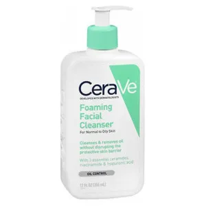 Cerave Foaming Facial Cleanser 12 oz By Cerave