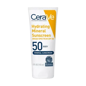 CERAVE HYDRATING MINERAL SUNSCREEN CREAM SPF 50 150ML