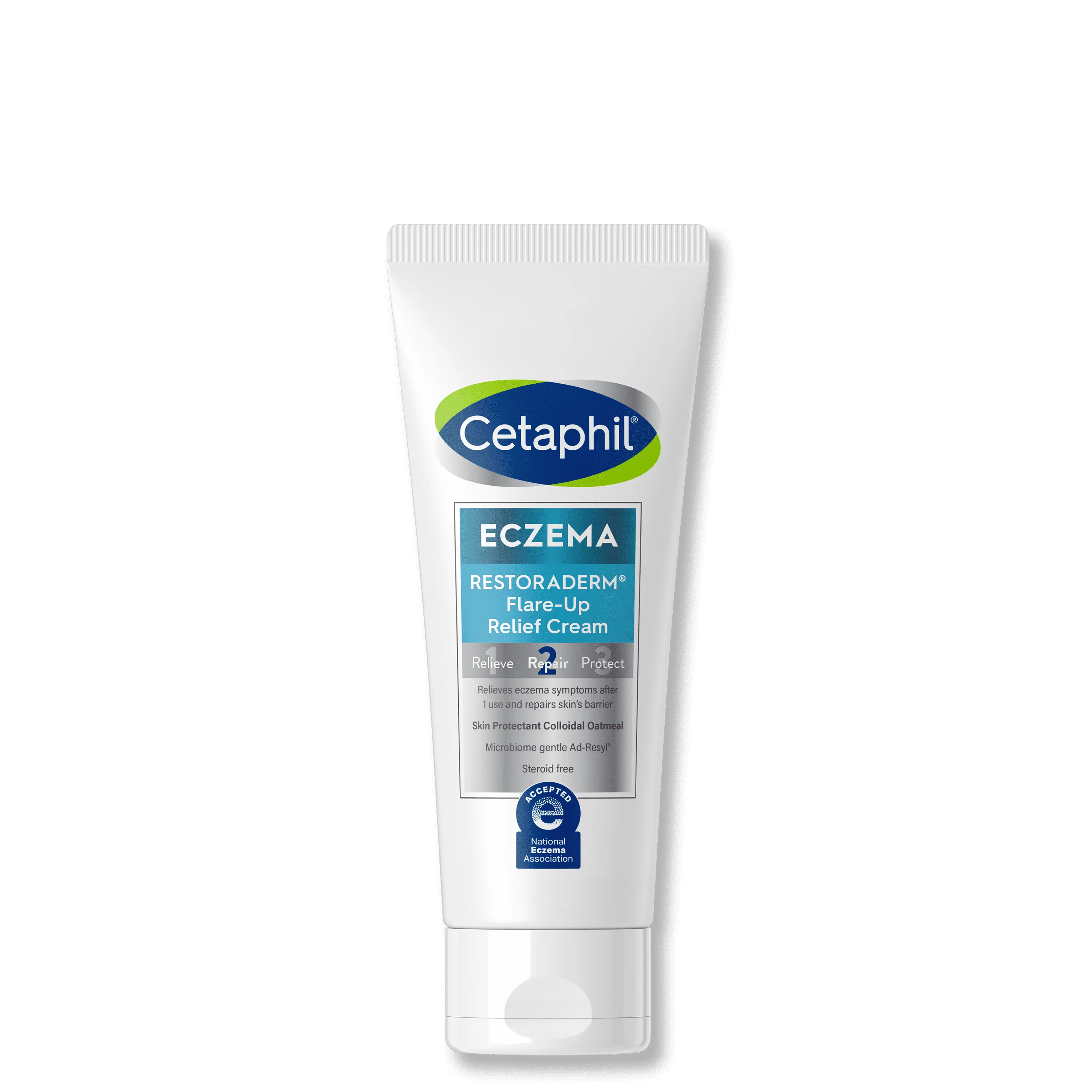Cetaphil Eczema Flare-Up Relief Cream for Eczema Prone Skin, 8 oz, 48-Hour Hydration