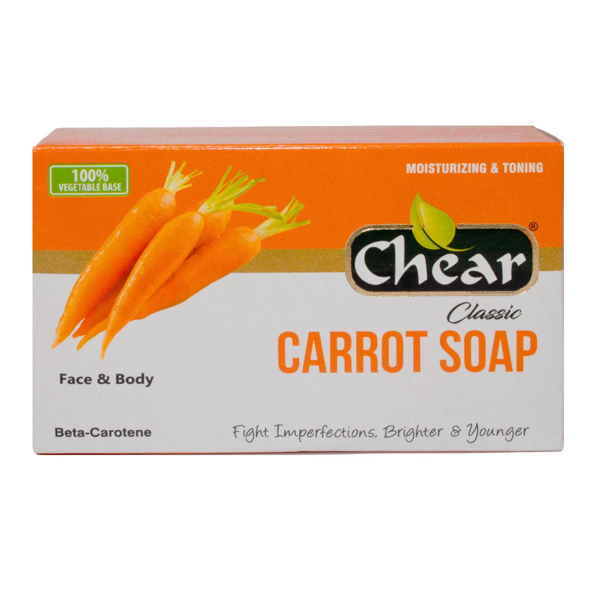 Chear Classic Carrot Face & Body Cleansing Soap