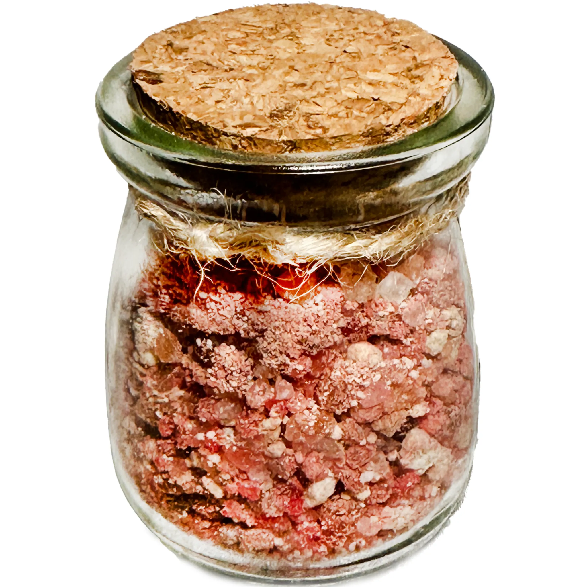 Cherry Vanilla Natural Bath Salts Kaolin Avocado Sea Salt Bath Soak 3.5 oz