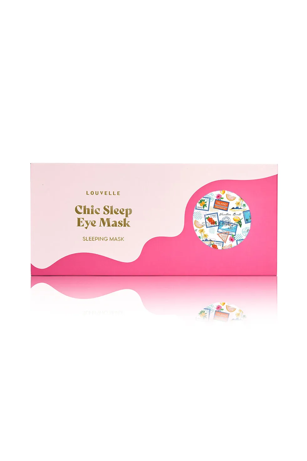Chloe Eye Mask in Isola Postcard