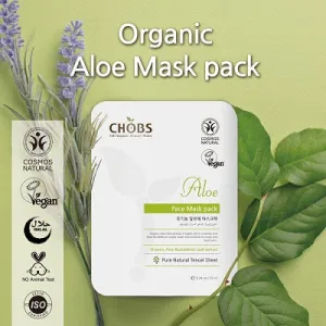 (CHOBS) 有機天絲面膜 - 蘆薈 Organic Tencel Mask - Aloe