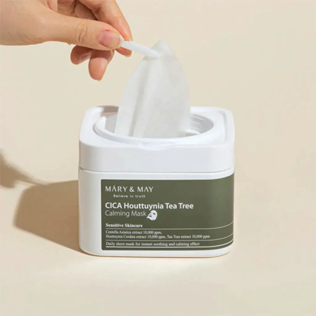 CICA Houttuynia Tea Tree Calming Mask (30pcs)