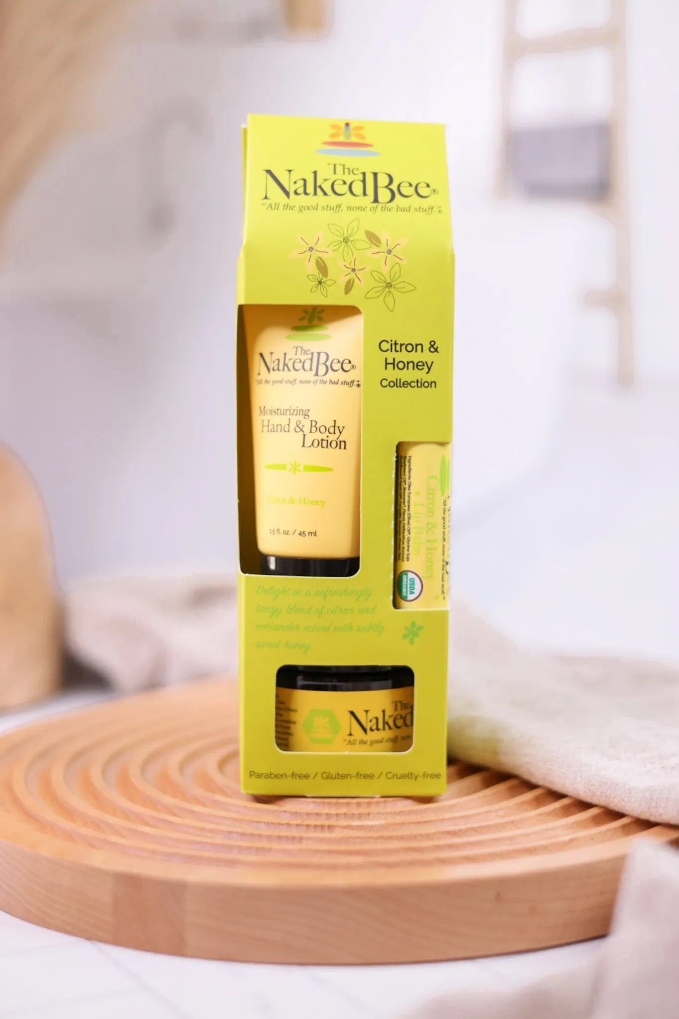 Citron and Honey Moisturizing Gift Set