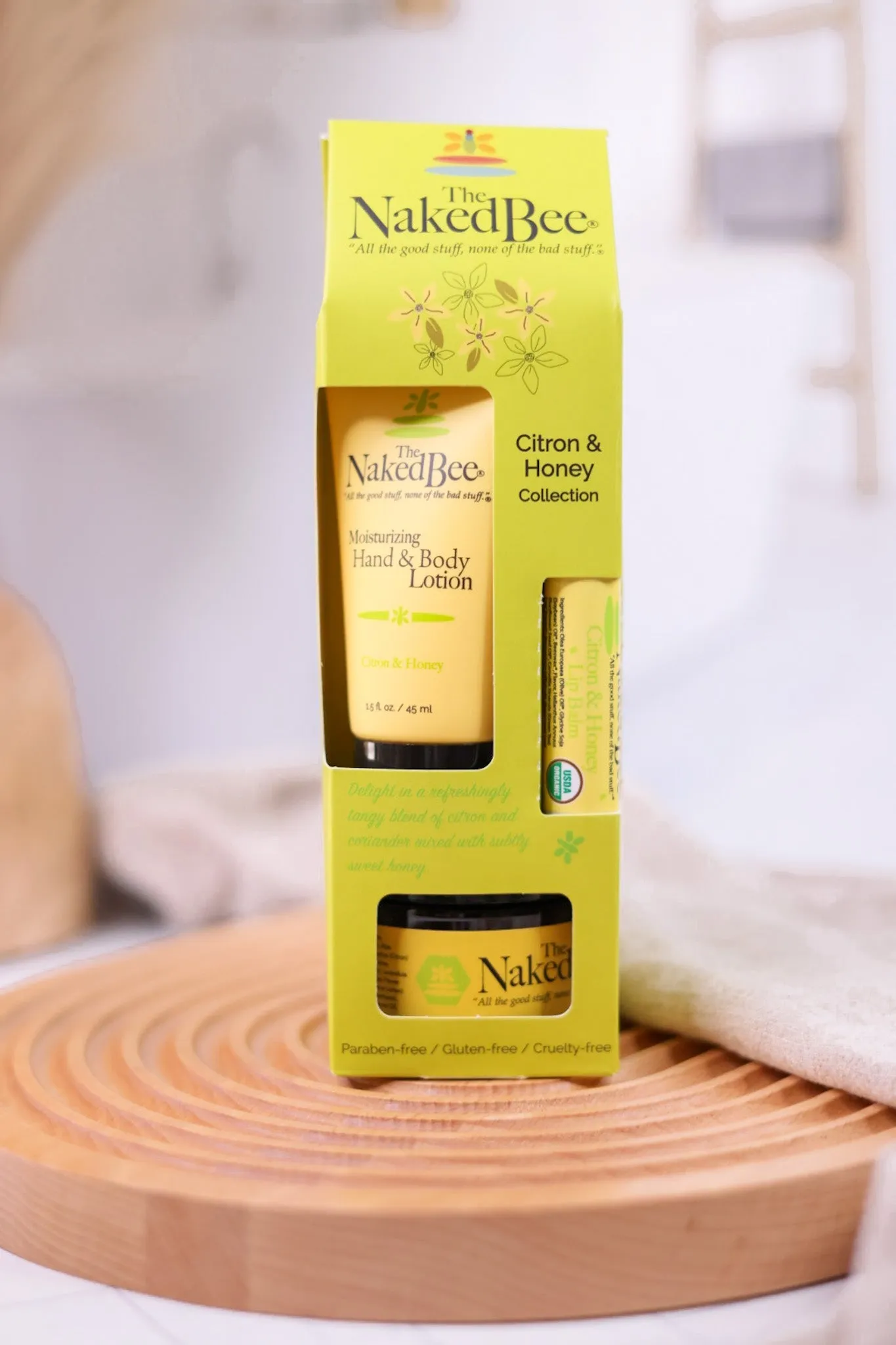 Citron and Honey Moisturizing Gift Set