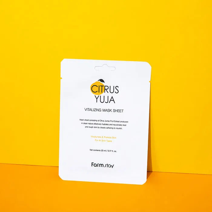 Citrus Yuja Vitalizing Mask Sheet 1pc