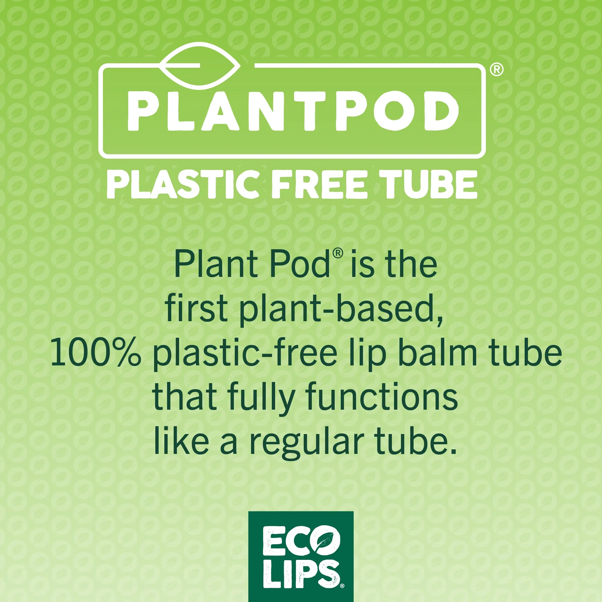 Classic Mint Plant Pod® Broad Spectrum SPF 15 Sunscreen Lip Balm, 0.15 oz.