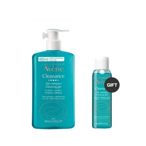 Cleanance Soap Free Cleansing Gel - Oily Blemish-Prone Skin With Gift