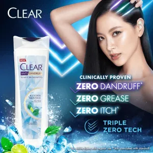 Clear Anti-Dandruff Ice Cool Menthol Shampoo - 170ml
