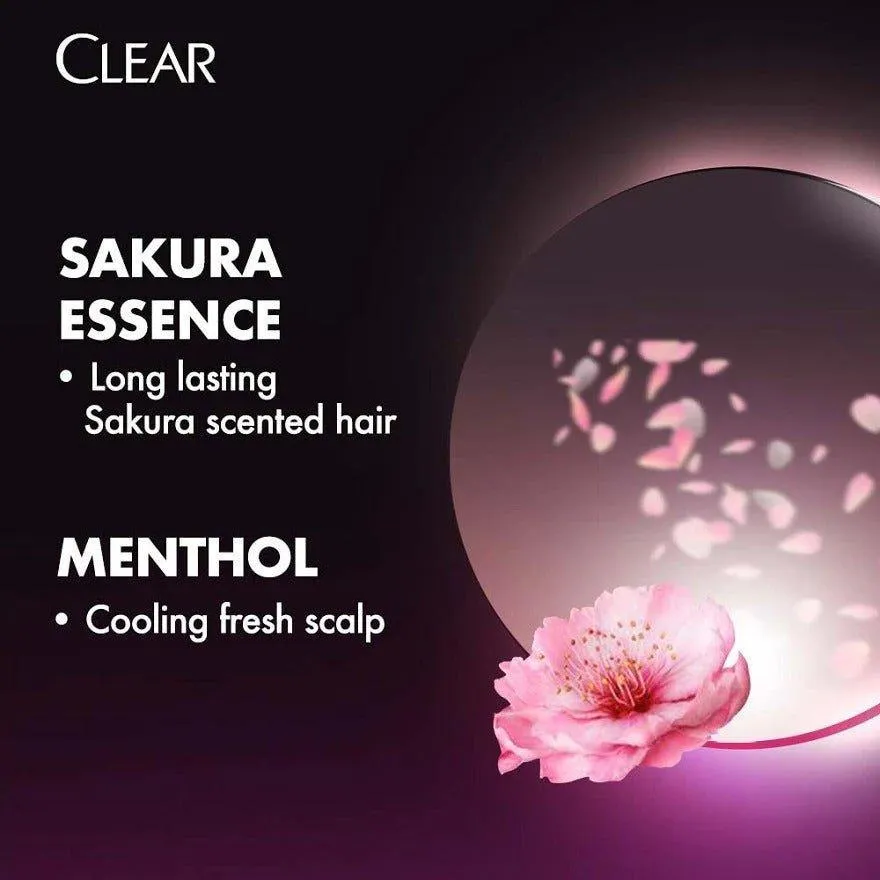 Clear Sakura Fresh Anti-Dandruff Scalp Care Shampoo - 325ml