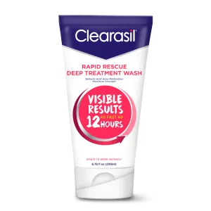 Clearasil Rapid Rescue Deep Treatment Wash, Normal to Oily Skin, 6.78 fl oz