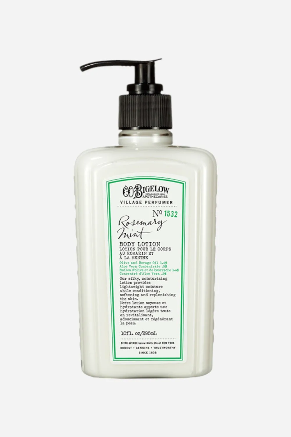 C.O. Bigelow Rosemary Mint Body Lotion No. 1532
