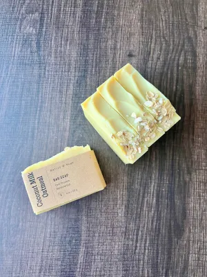 Coconut Milk & Oat Bar Soap