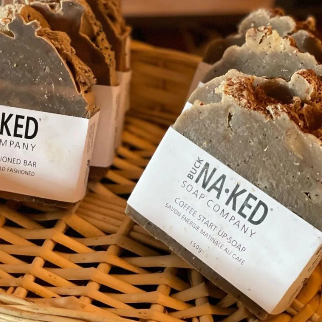coffee start up soap bar