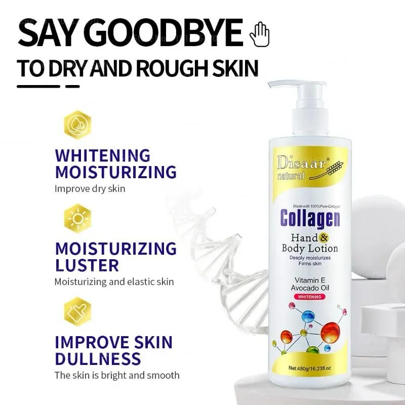 Collagen Body Lotion Skin Lightening Cream Body Care 480g