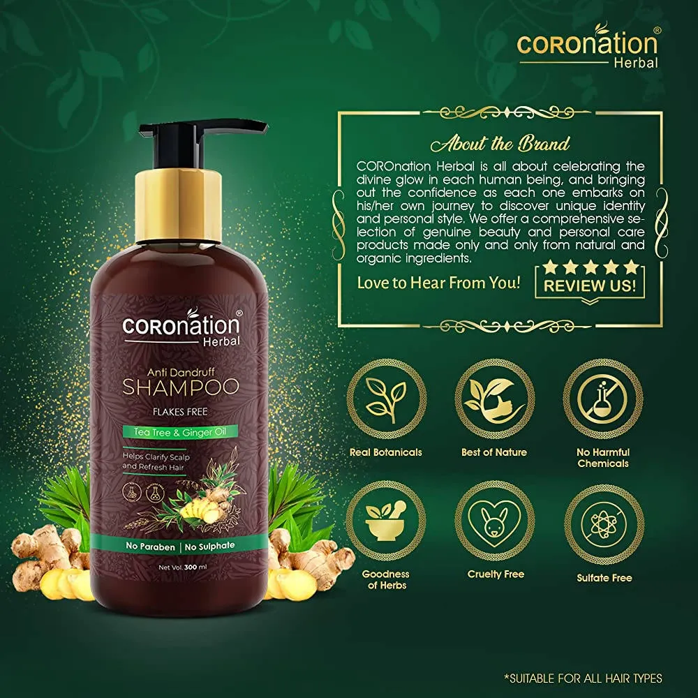 Coronation Herbal Herbal Anti Dandruff Shampoo