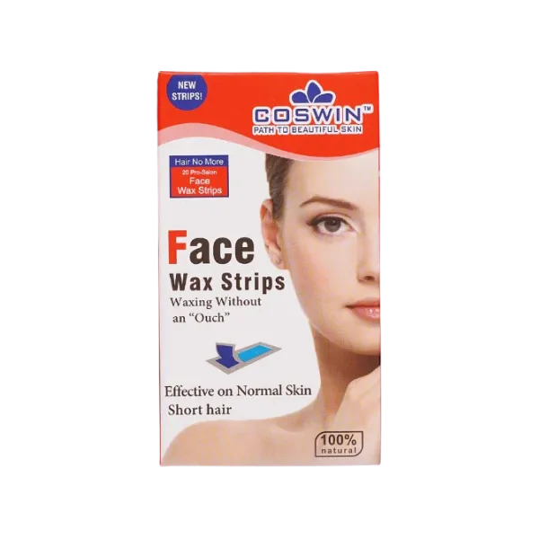 Coswin Face Wax Strips For Normal Skin 20pcs