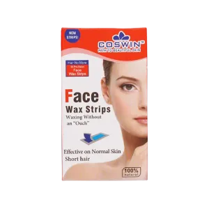 Coswin Face Wax Strips For Normal Skin 20pcs