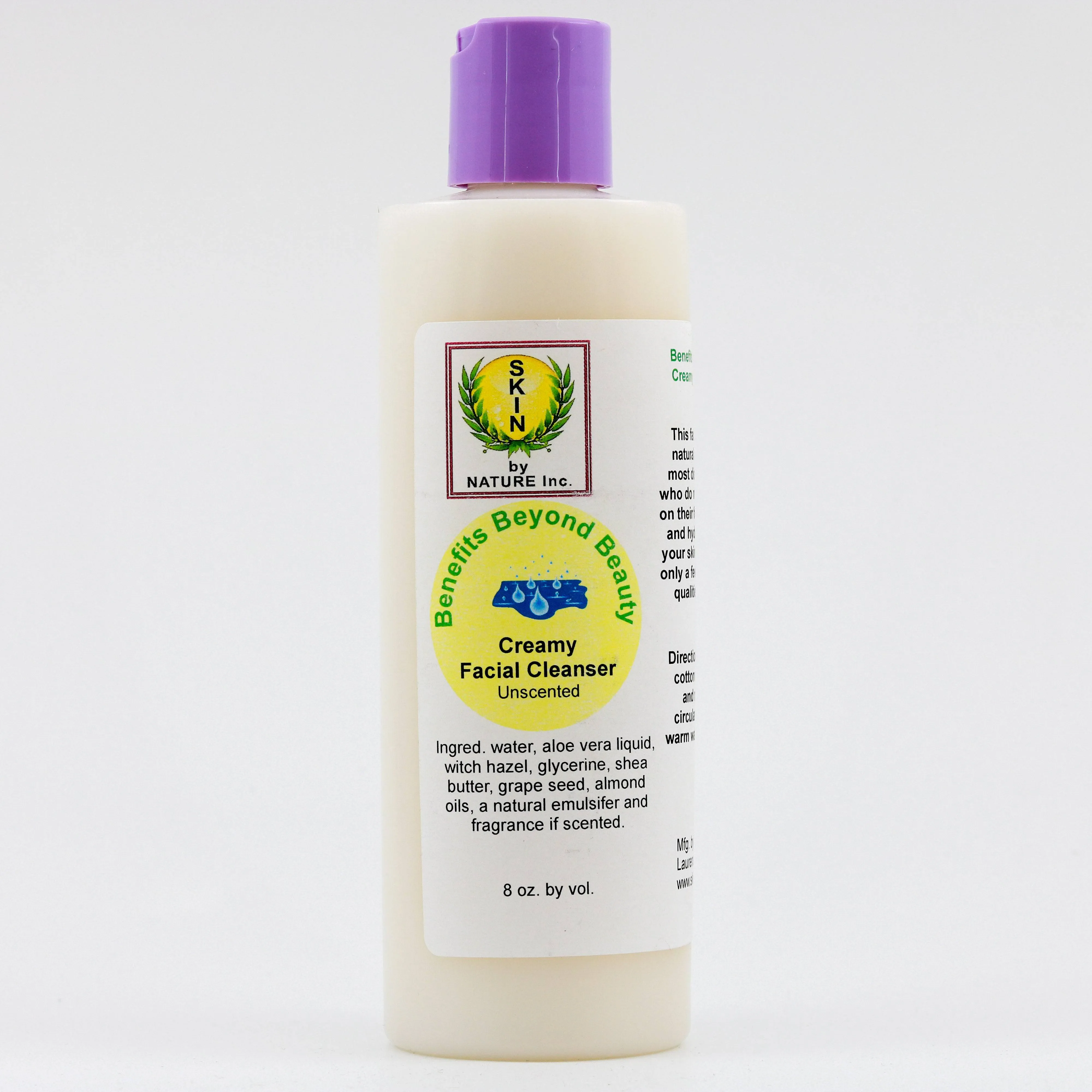 Creamy Facial Cleanser "Benefits Beyond Beauty"