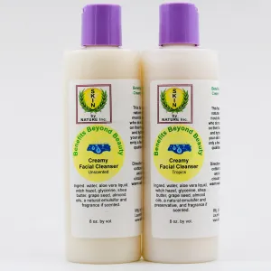 Creamy Facial Cleanser "Benefits Beyond Beauty"