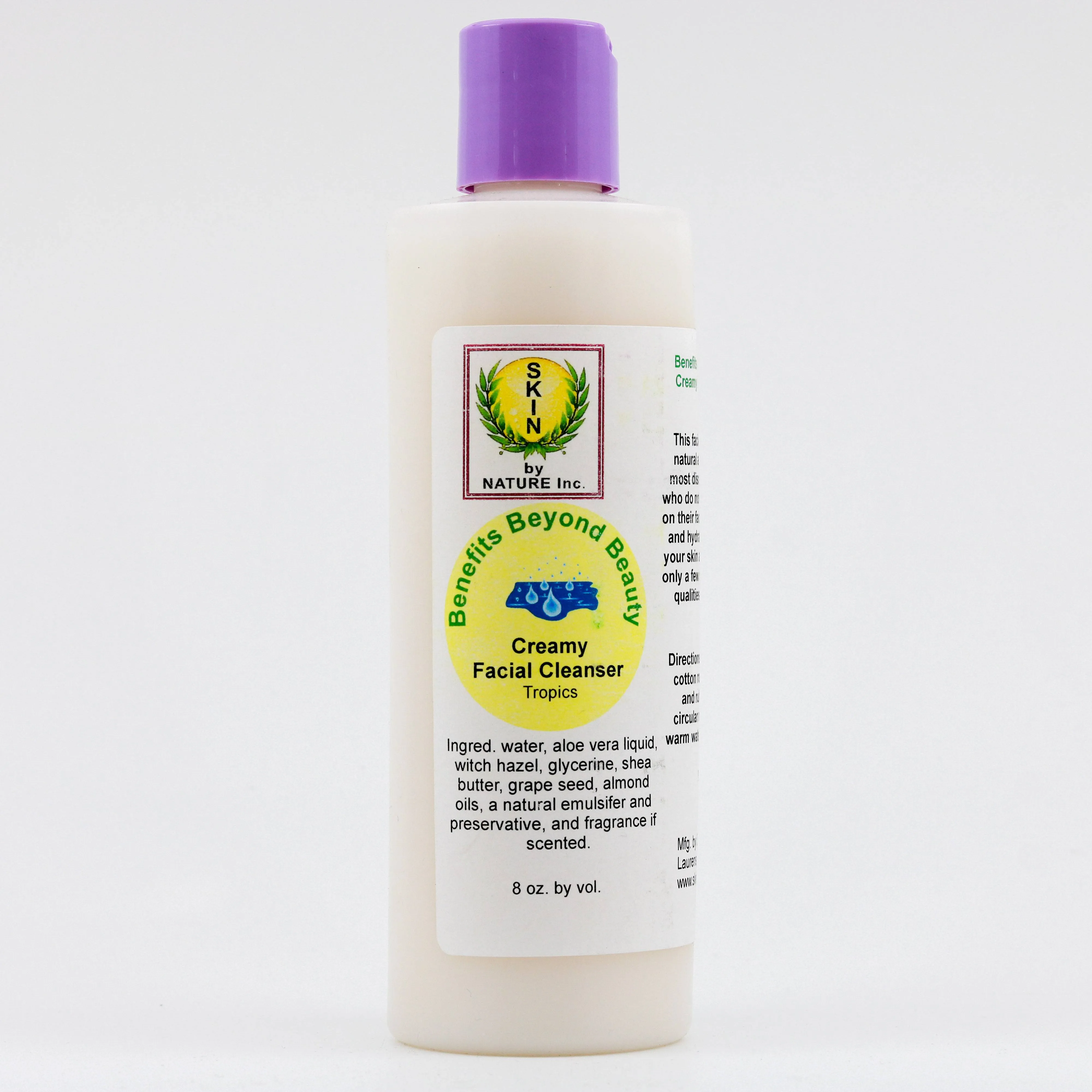 Creamy Facial Cleanser "Benefits Beyond Beauty"