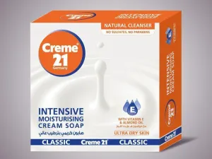 Creme 21 Cream Soap Intensive Moisturizing 4 x 125g
