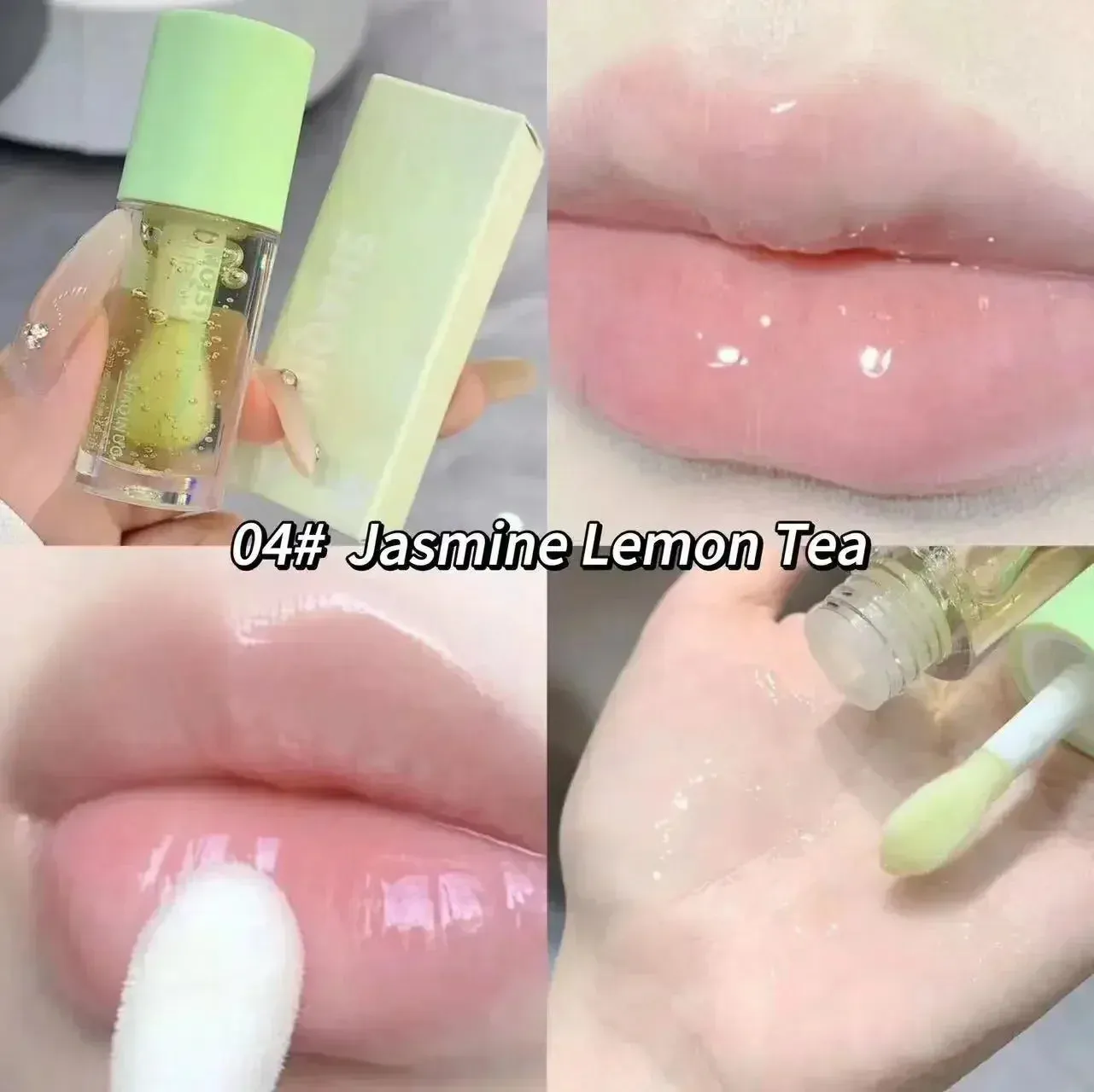 Crystal Clear Fruit Lip Oil: Moisturizing Gloss & Plumper