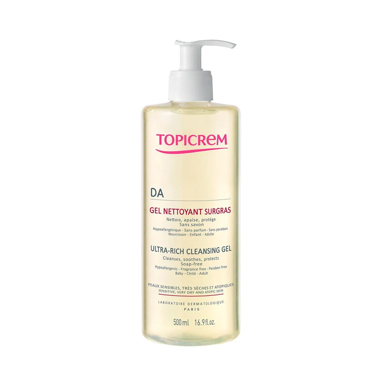DA Ultra-Rich Cleansing Gel - Sensitive, Very Dry and Atopic Skin