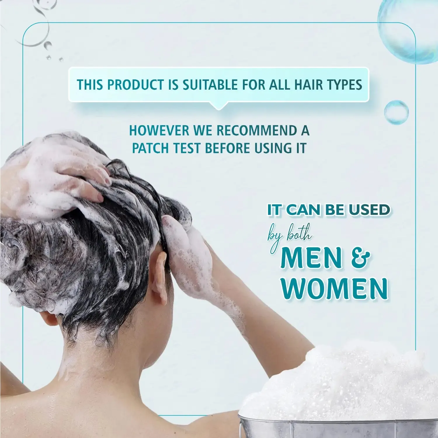Dandruff Control Shampoo For All Hair Types - 300ml