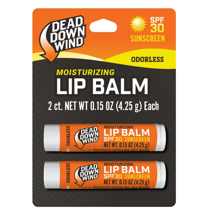 Dead Down Wind Broad Spectrum SPF 30 Lip Balm 2 Pack