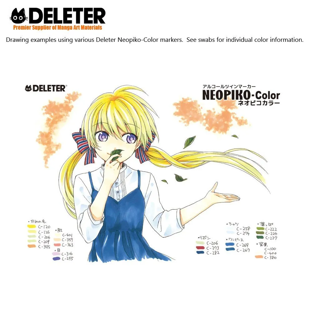 DELETER NEOPIKO-COLOR Basic 6A Color Set