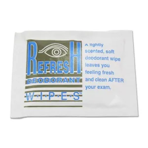 Deodorant Towelette PDC® Refresh Deodorant Wipes™ Individual Packet Scented 500 Count - PDC Healthcare  Mfr# STJ-911