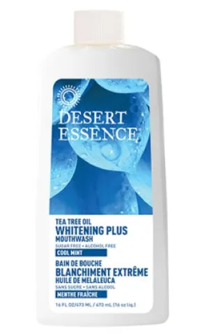Desert Essence - Whitening  Cool Mint Mouthwash, 480mL