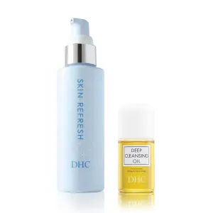 DHC Skin Refresh and Deep Cleansing Oil, 3.38 fl. oz. and 1 fl. oz.