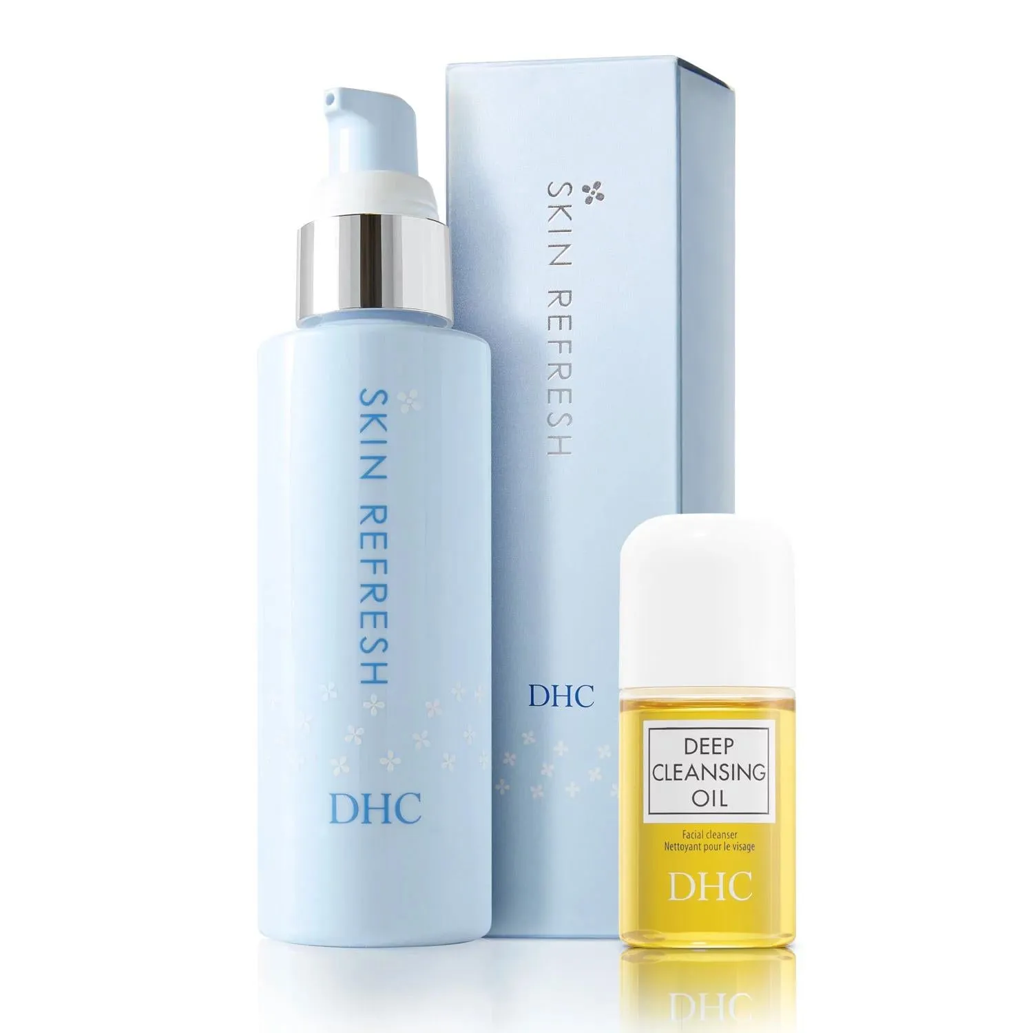 DHC Skin Refresh and Deep Cleansing Oil, 3.38 fl. oz. and 1 fl. oz.