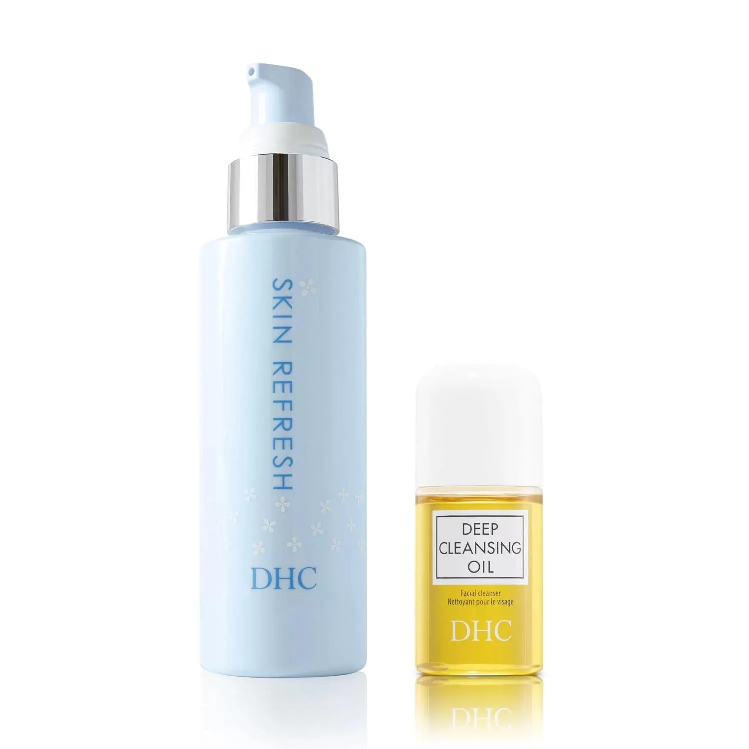 DHC Skin Refresh and Deep Cleansing Oil, 3.38 fl. oz. and 1 fl. oz.