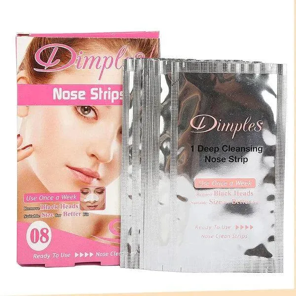 DIMPLES NOSE STRIPS BLACK HEADS 8PCS