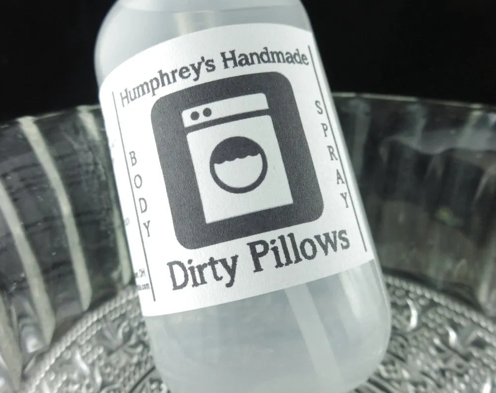 DIRTY PILLOWS Body Spray | Unisex Fabric Softener Scent Linen Spray | Cologne