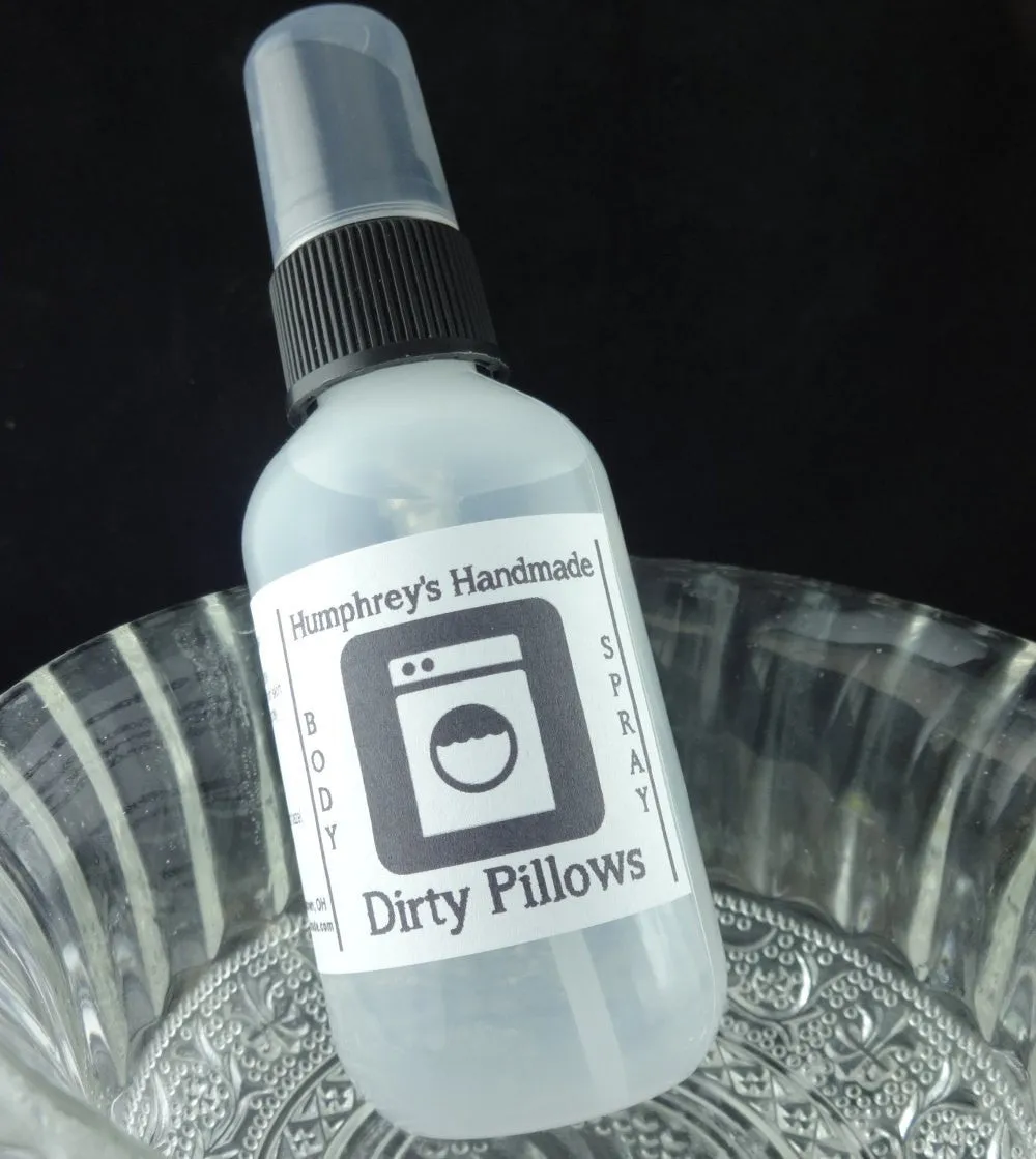 DIRTY PILLOWS Body Spray | Unisex Fabric Softener Scent Linen Spray | Cologne