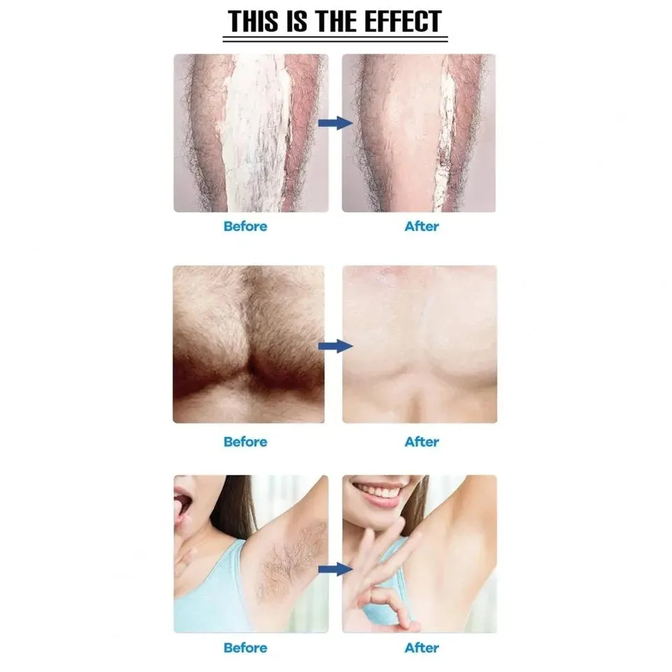 Disaar Aloe Argan Oil Hair Removal Cream Gentle Hair Removal Underarms Thighs Arms Hair Removal Depilation Cream100ML