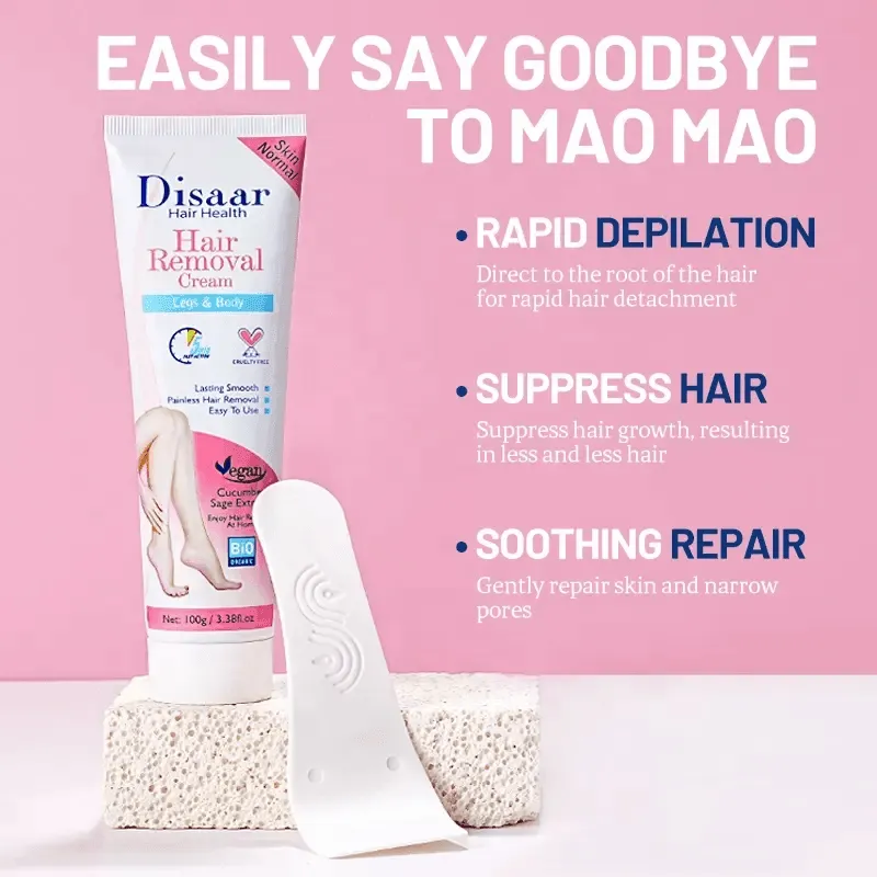 Disaar Hair Removal Cream (Legs & Body) - 100g