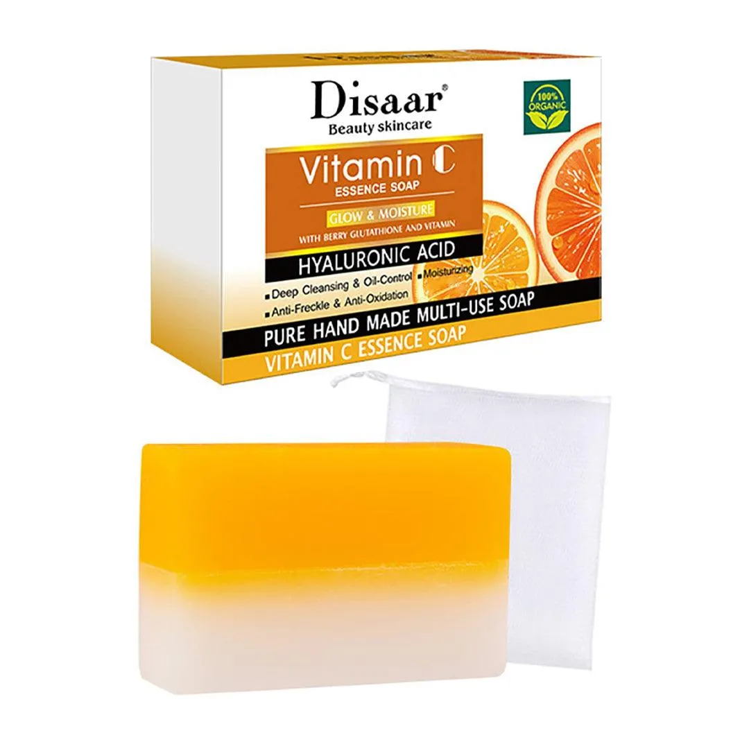 Disaar Vitamin C Hyaluronic Acid Soap - 100g