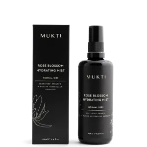 DISCONTINUED Mukti Organics Rose Blossom Hydrating Mist 100ml