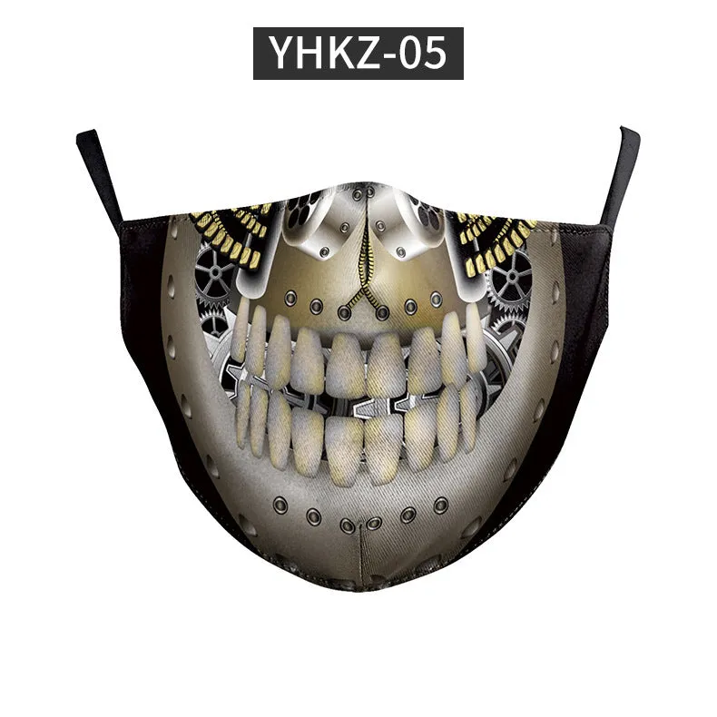 Disposable Dust Face Mask Halloween Fun Printing Mask