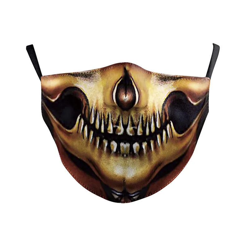 Disposable Dust Face Mask Halloween Fun Printing Mask