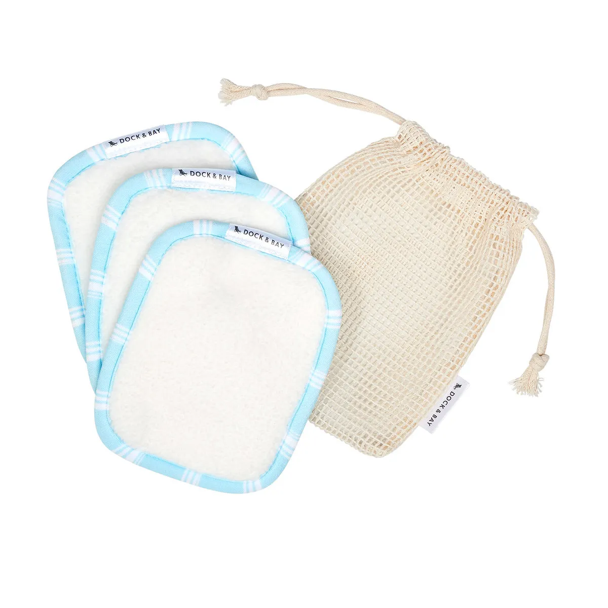 Dock & Bay Travel Makeup Removers - Chamomile Blue