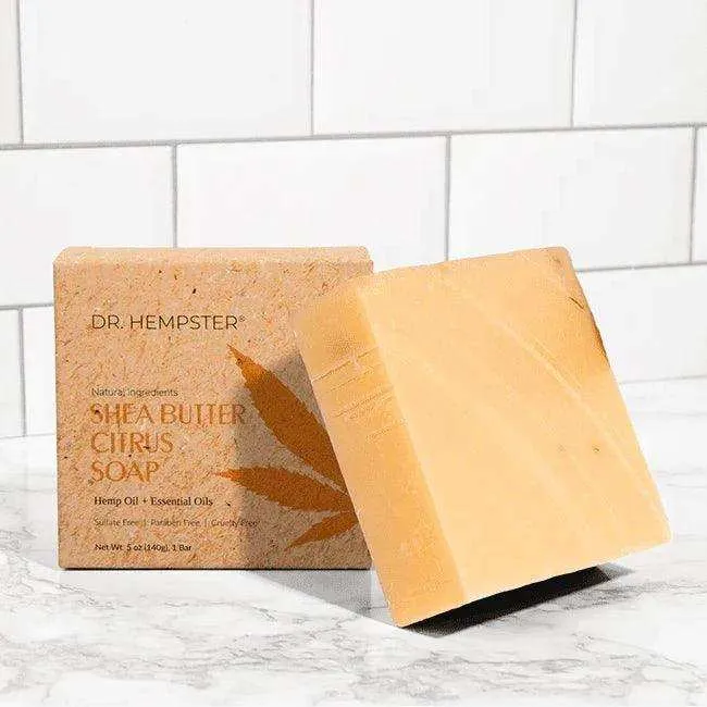 Dr. Hempster Moisturizing Hemp & Shea Butter Citrus Soap