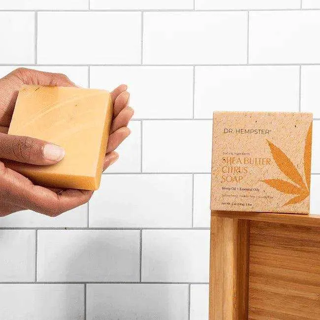 Dr. Hempster Moisturizing Hemp & Shea Butter Citrus Soap