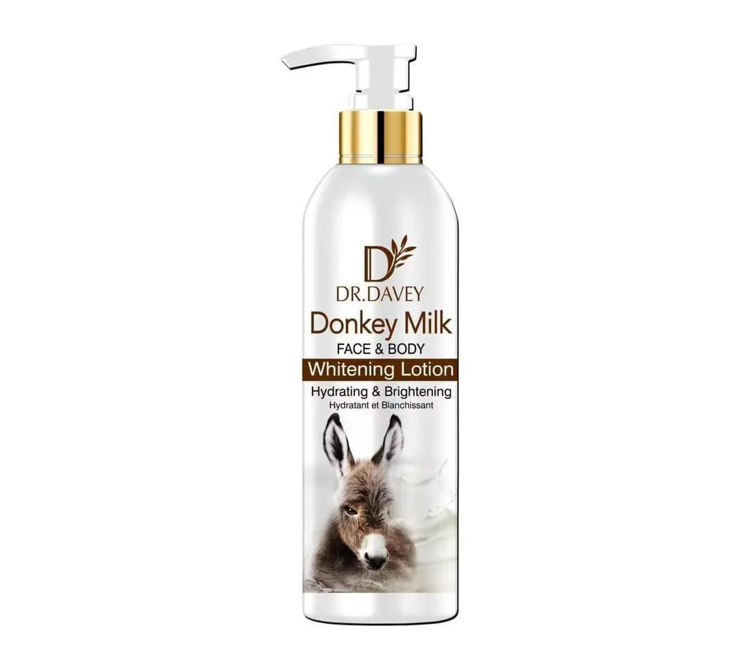 Dr.Davey Donkey Milk Face & Body Whitening Lotion - 300ml